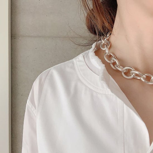 big chain necklace(予約商品)